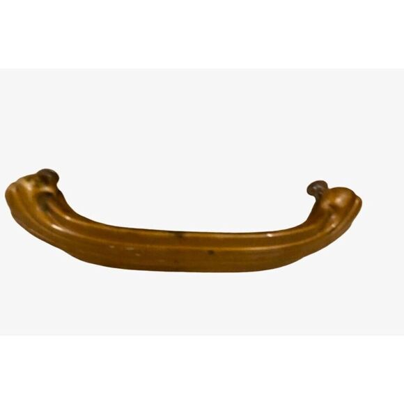 Vintage Butterscotch Bakelight Drawer Handle Pull - Picture 1 of 15